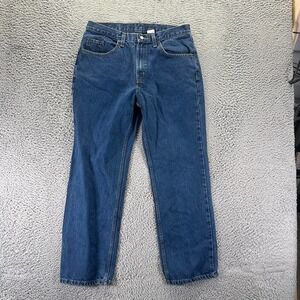 Vintage Rural King Jeans Mens 32x30 Blue Cotton Denim Straight Travel Workwear